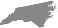 North Carolina map highlight for filter